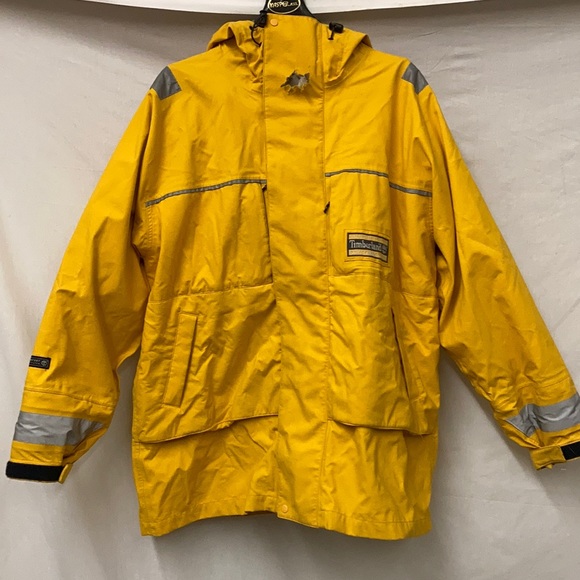Timberland Mountain To River Performance USED >>>HIGH VIS JACKET<<< - Picture 1 of 16